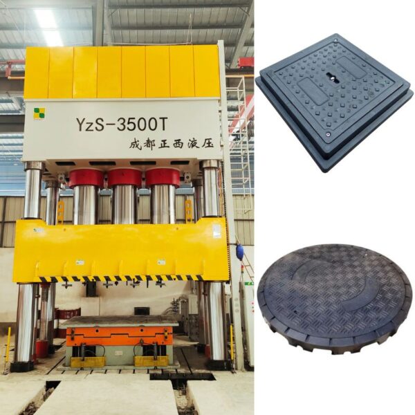 เครื่องจักรทำฝาปิดท่อระบาย FRP 3500T